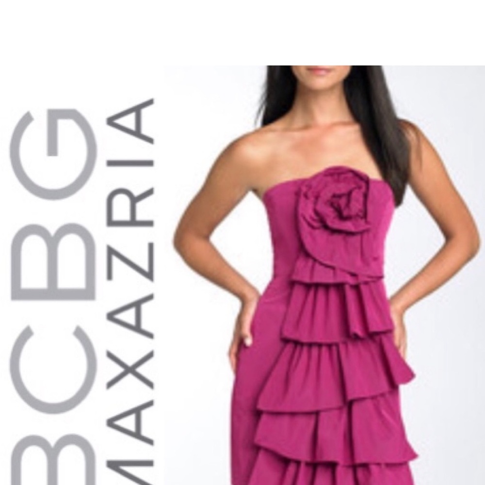 BCBGMaxAzria Hot Pink Mini Dress